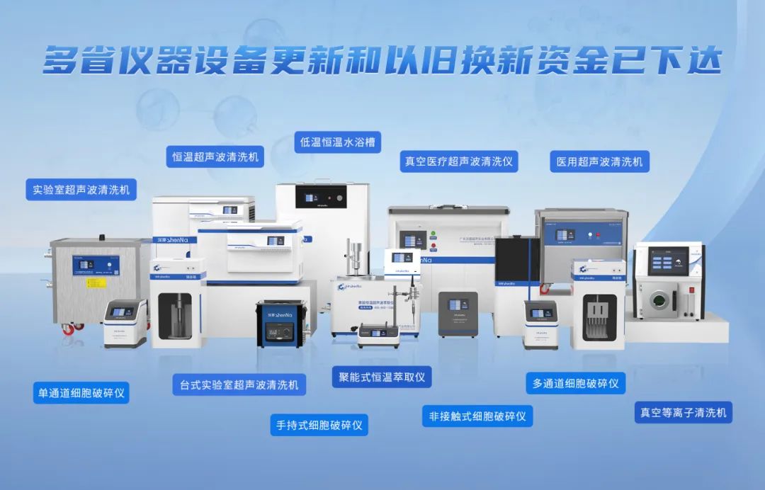 31省市“大规模设备更新”资金已下达，利好科学仪器设备升级换代！