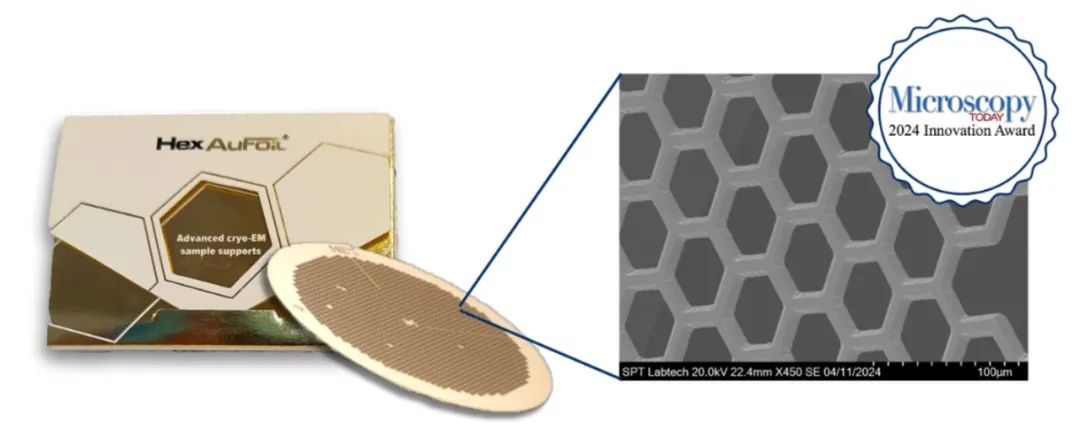 喜报| Quantifoil六边形金网获冷冻电镜领域Microscopy Today创新奖